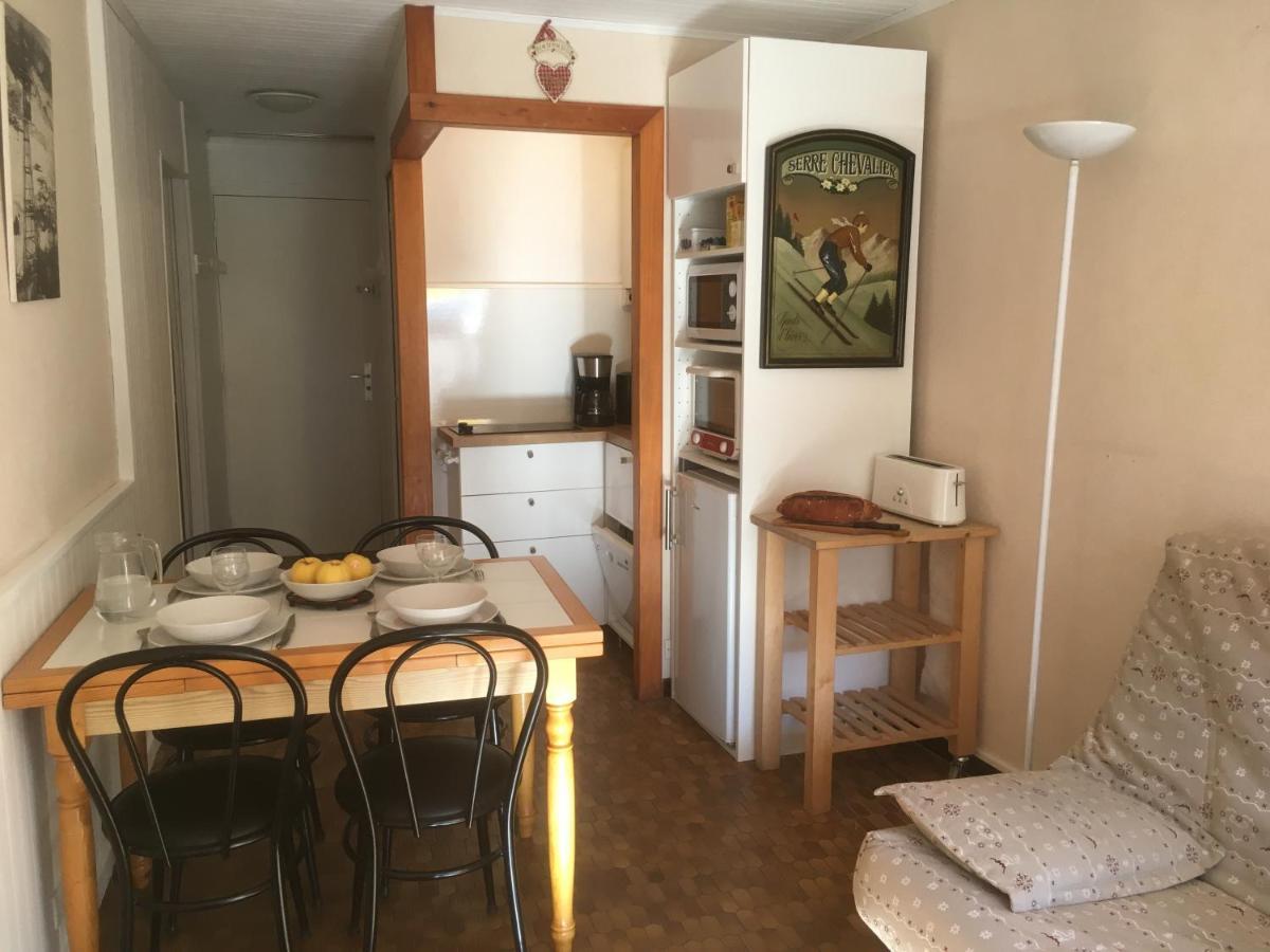 Serre-Chevalier-Chantemerle. Studio Plein Sud 4Per Saint-Chaffrey Dış mekan fotoğraf